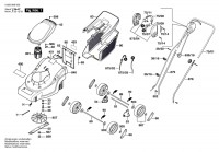 Bosch 0 600 899 003 Arm 320 Lawnmower 230 V / Eu Spare Parts
